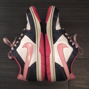 Pink and Navy NIKE Sneakers